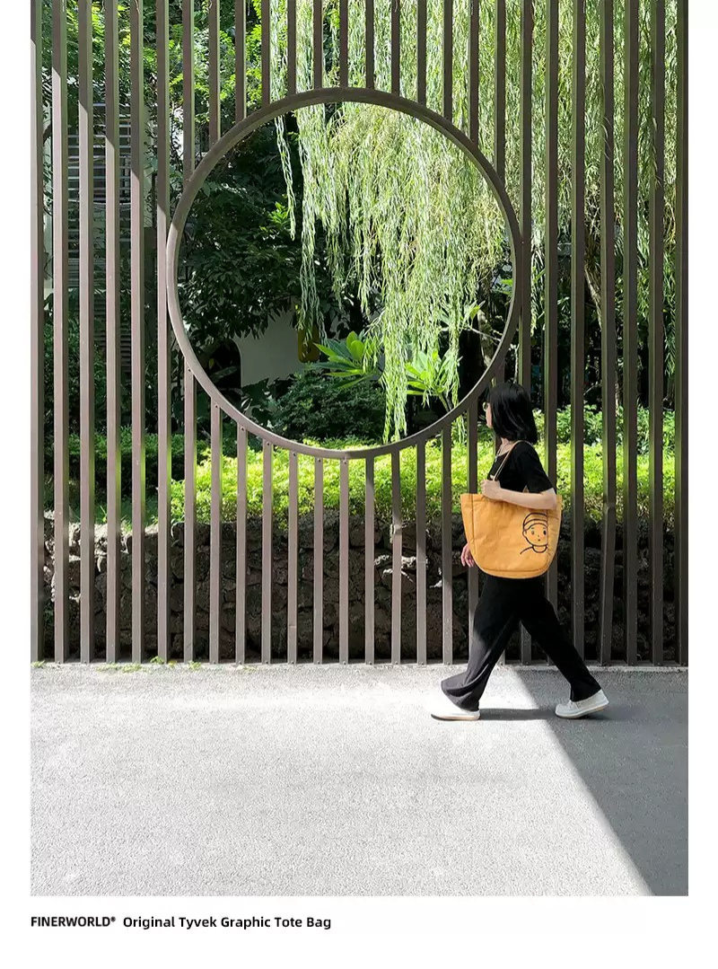 Finerworld 可水洗防水大容量單肩購物袋