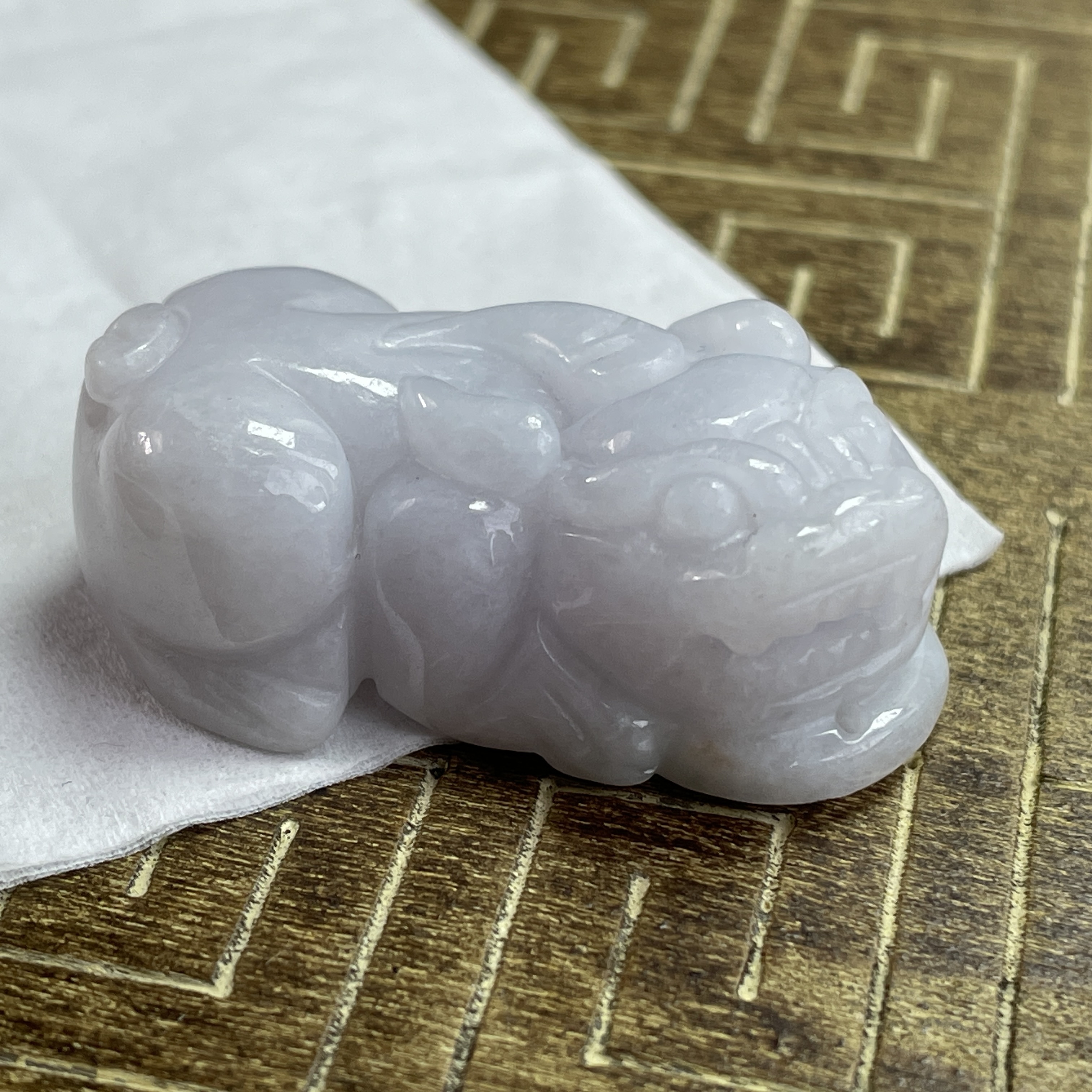 J2157 翡翠冰紫貔貅