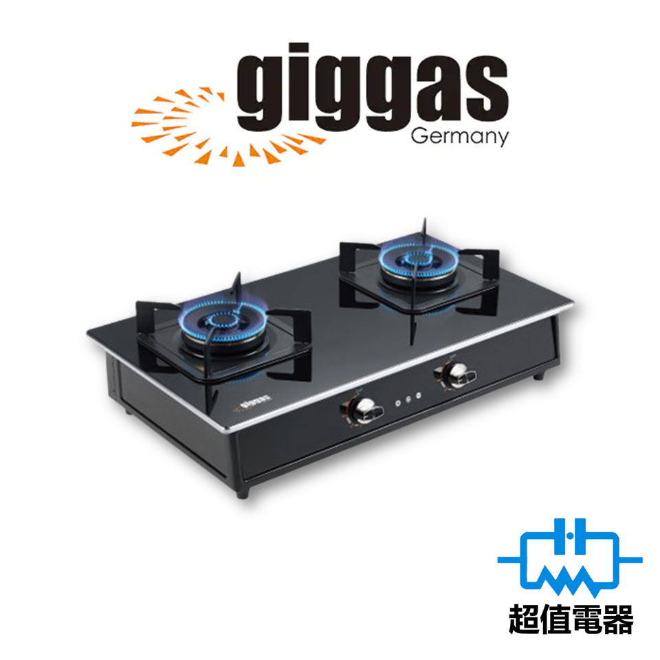 Giggas 上將 GZ989II (包基本安裝) - 座枱式氣體煮食爐 (煤氣/石油氣) (GZ-989II)