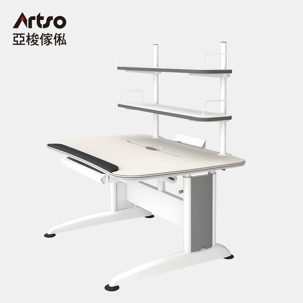 【Artso亞梭傢俬】DK-II Plus桌 105公分-多功能隨行桌-書架型
