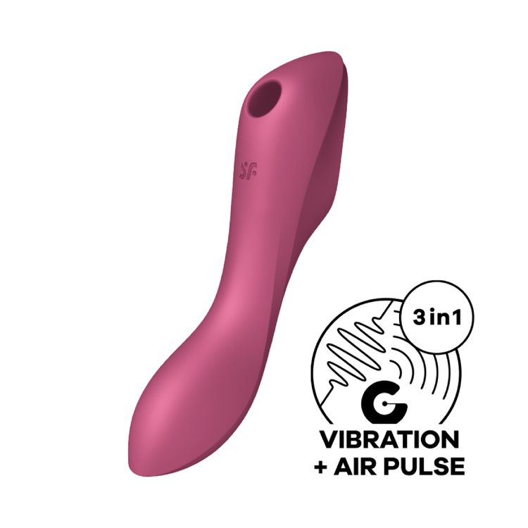 Satisfyer Curvy Trinity 3 吸吮震動按摩棒