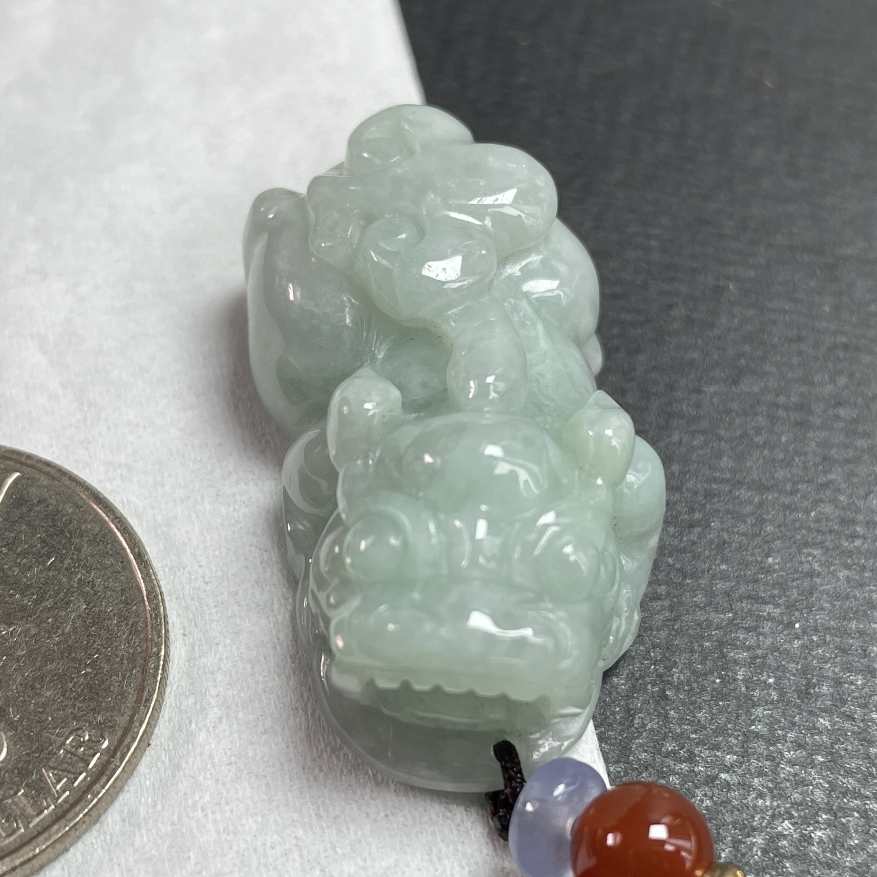 J2159 翡翠冰果綠貔貅