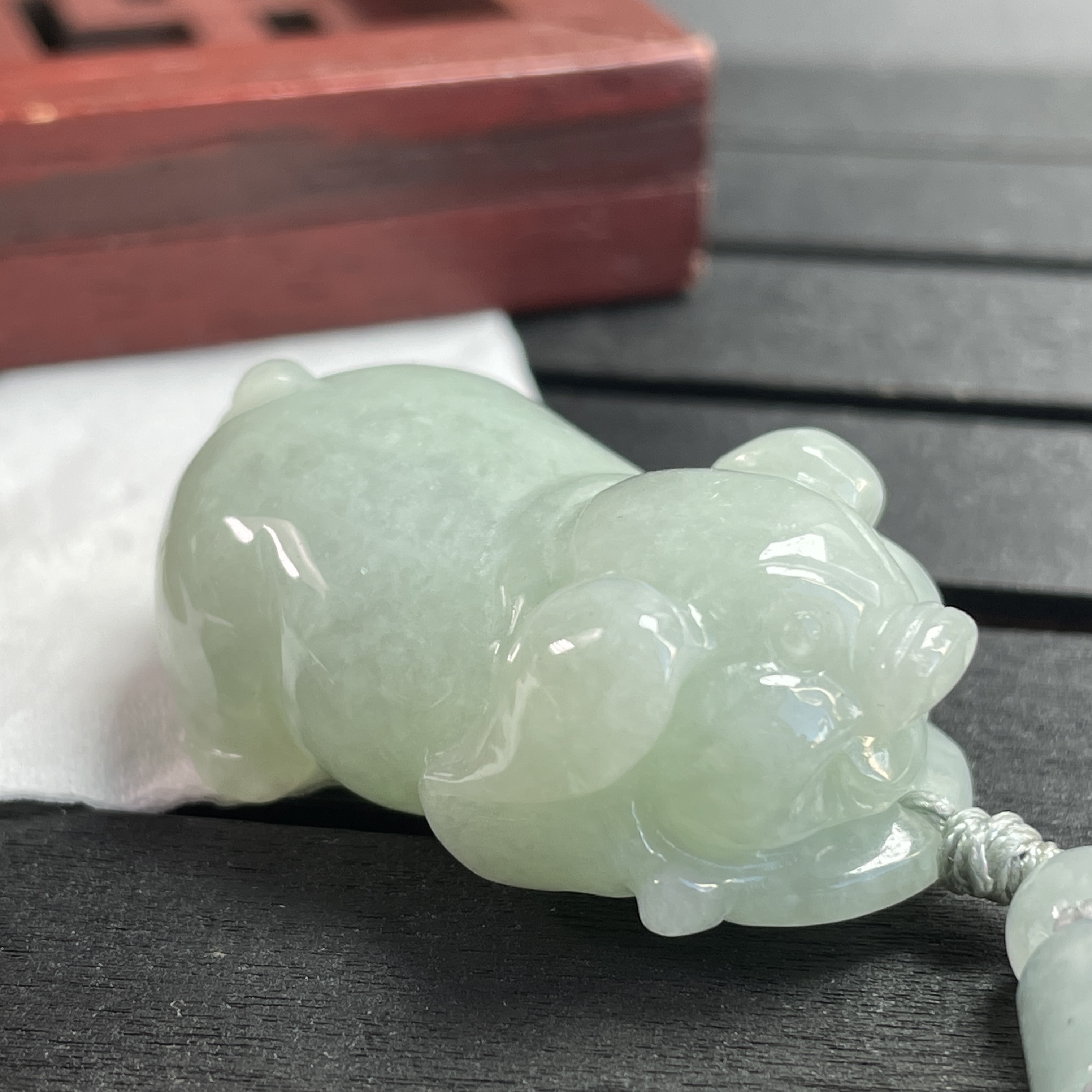 J2160 翡翠冰果綠福豬