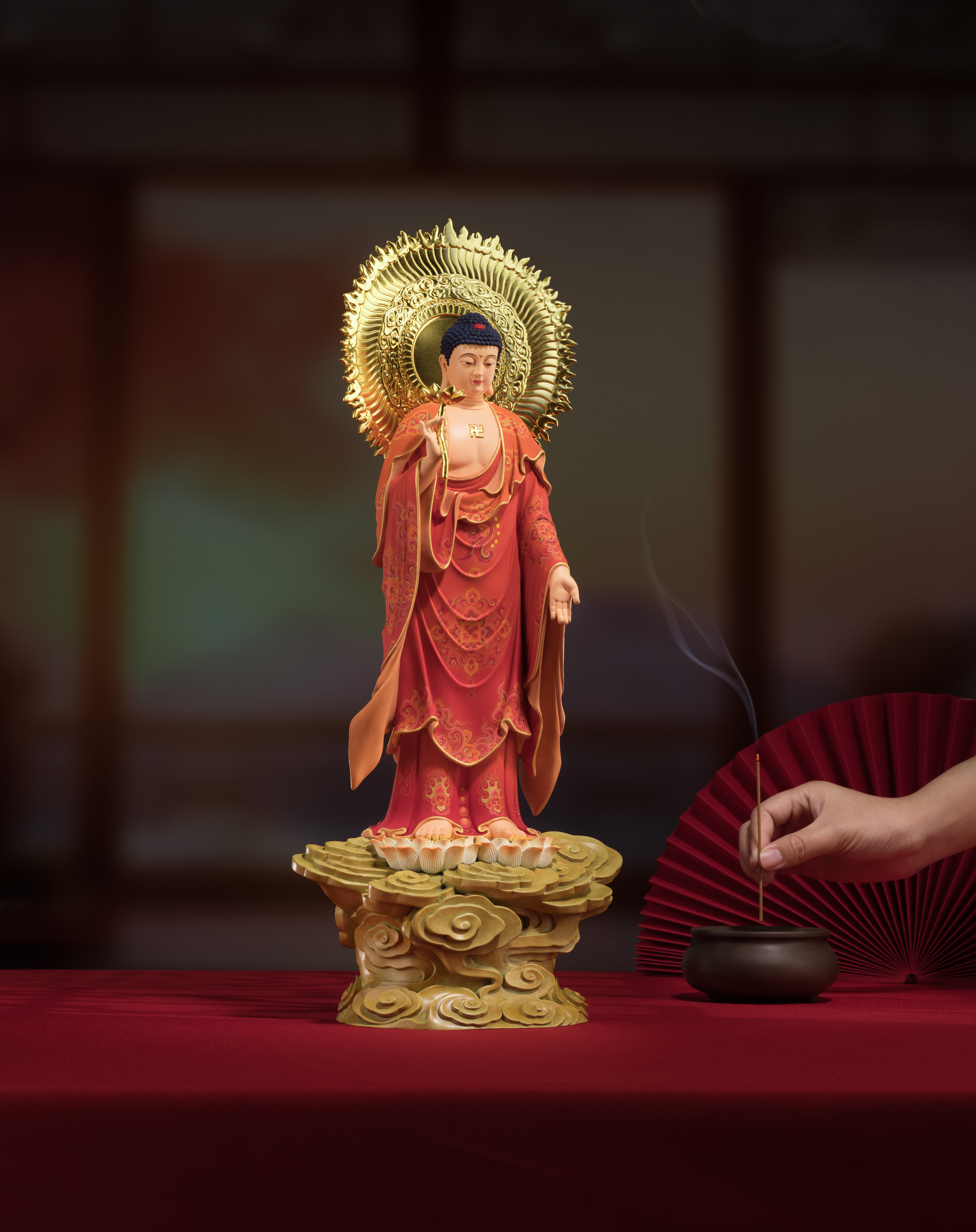 太銅．阿彌陀佛(小)｜收藏級藝術品