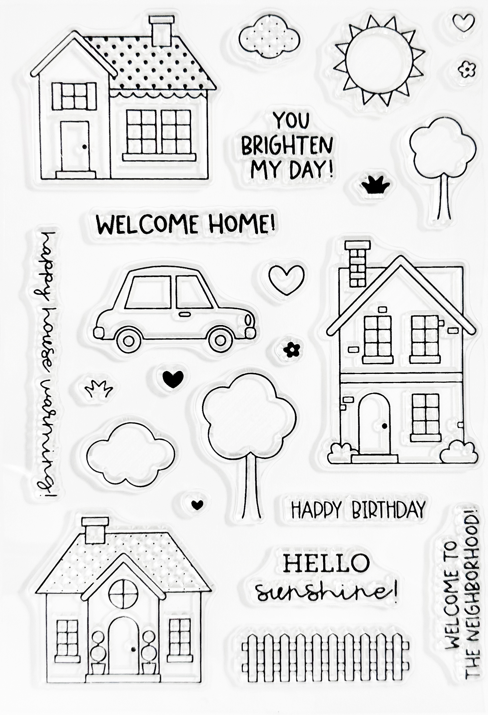 TS水晶印章 |TS27 甜蜜家園  #TS27