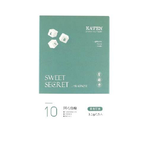 【直播】KAFEN TW081921 KF甜祕密阿拉伯糖 (3.1g*15入/盒)