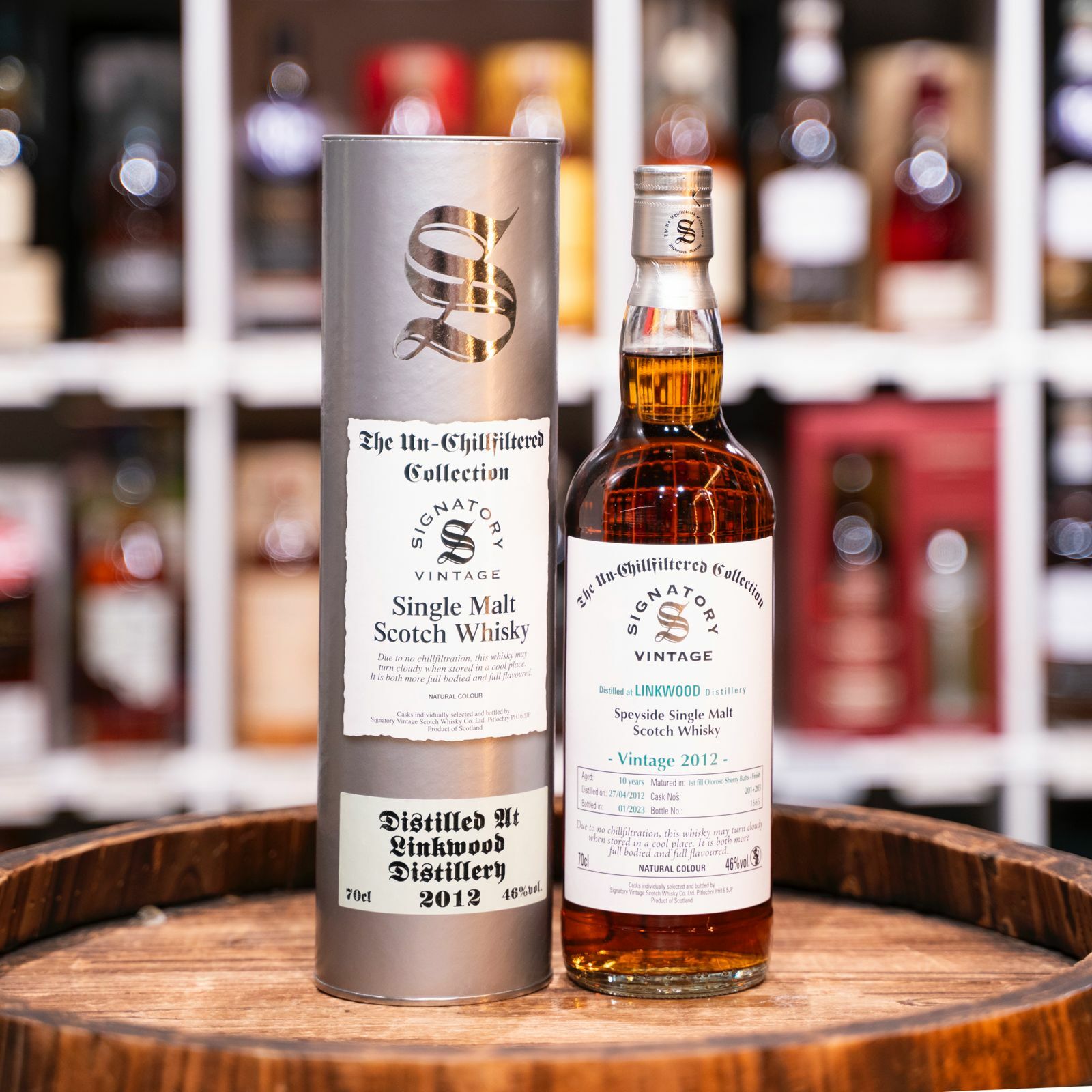 Signatory Vintage Linkwood 2012 The Un-Chillfiltered Collection Single Malt Scotch Whisky