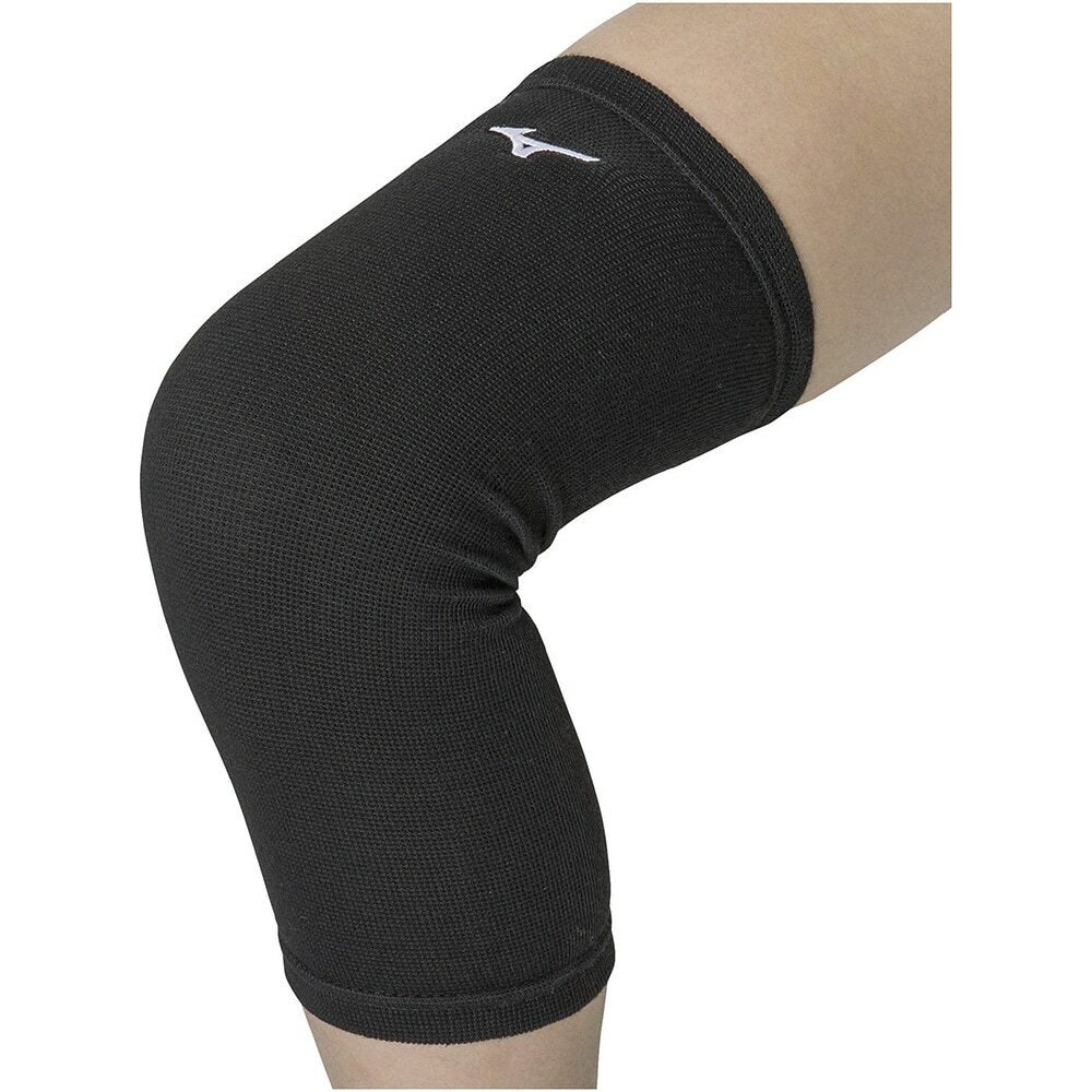 MIZUNO 薄型加長護膝 (一隻裝) 白色logo JUNIOR/UNISEX