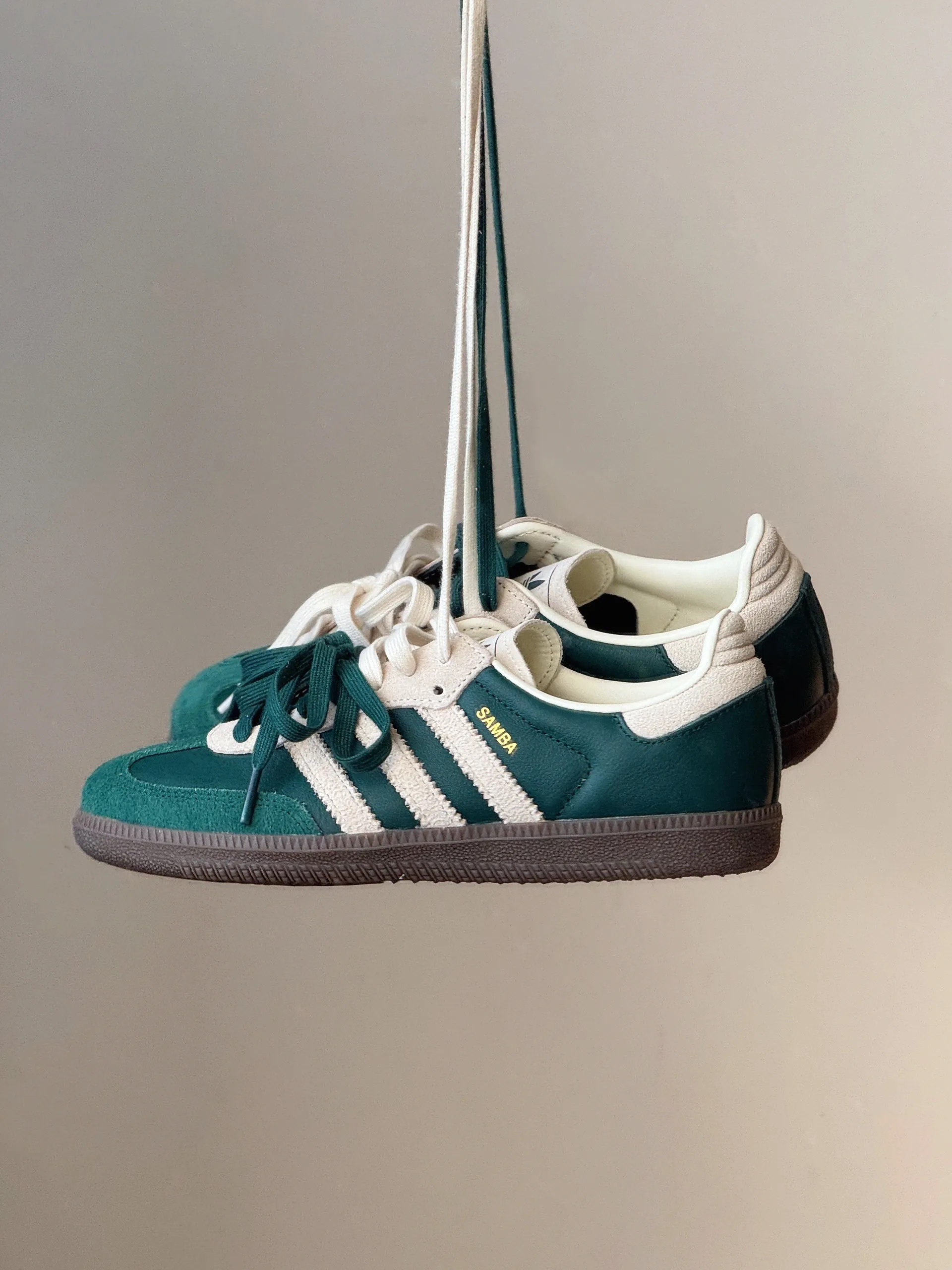 ADIDAS SAMBA OG 聖誕系列 復古綠 聖誕綠 奶油色 男女鞋 JI3215 / 現＋預