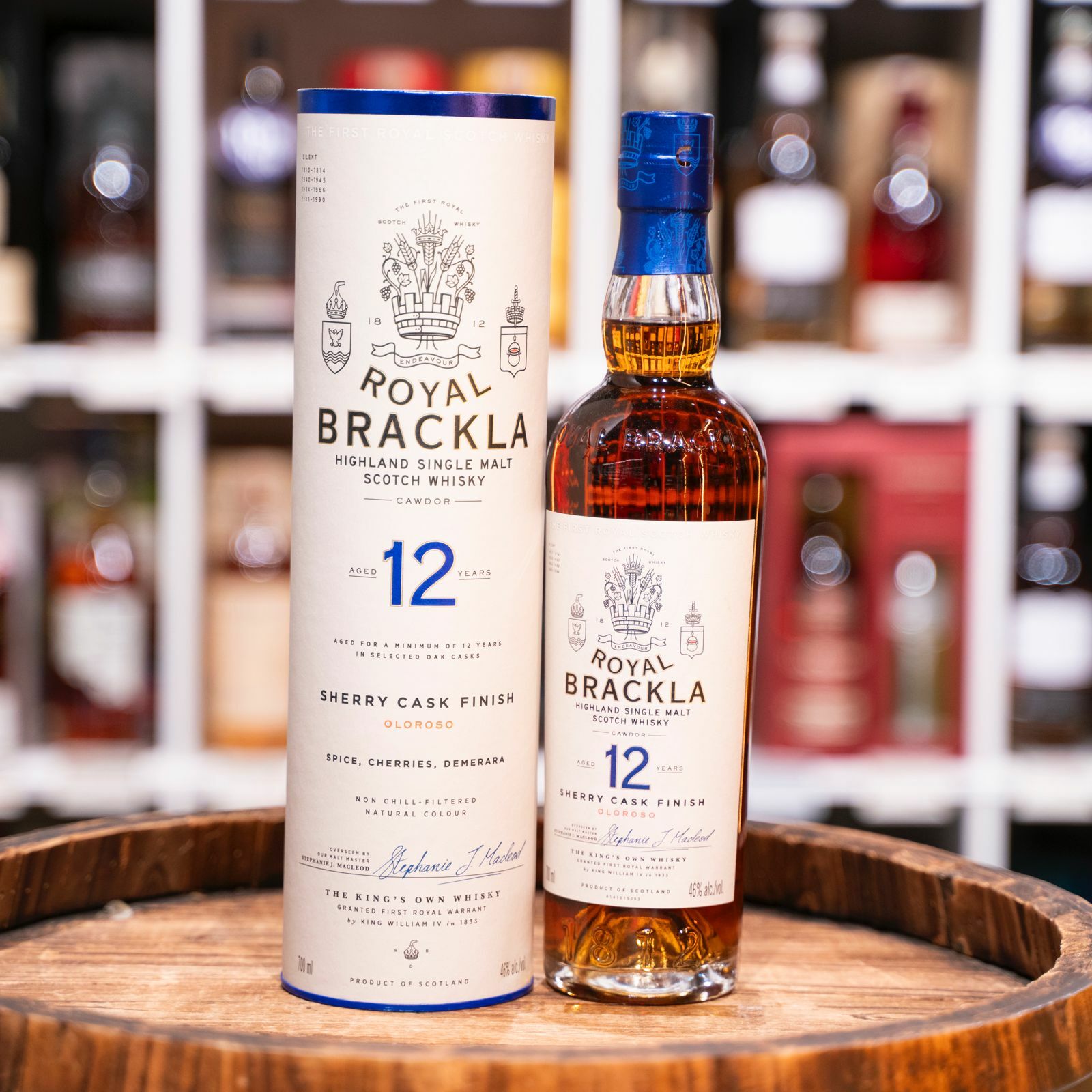 Royal Brackla 12 Years Oloroso Sherry Cask Finish Single Malt Scotch Whisky