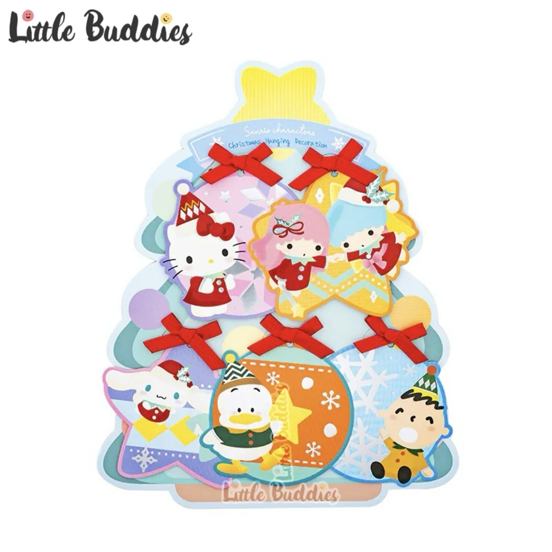 Sanrio 聖誕樹掛飾卡