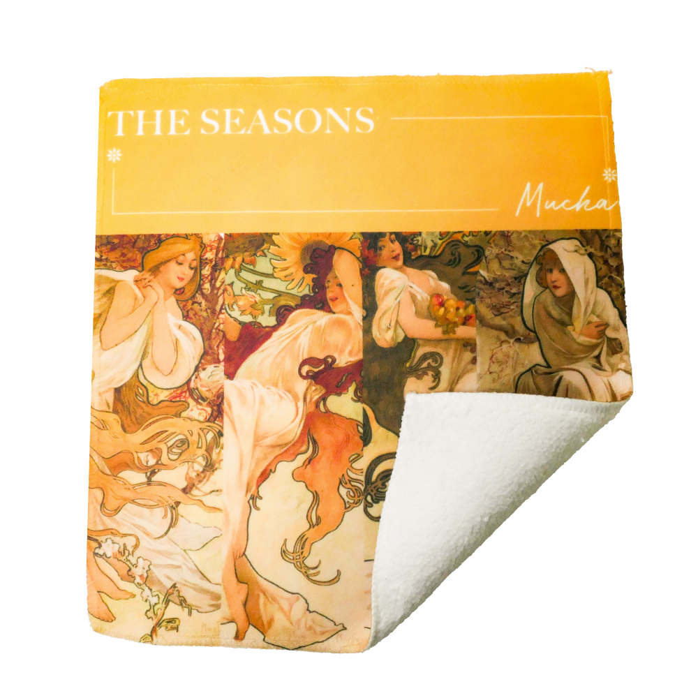 藝術小方巾｜慕夏《四季》