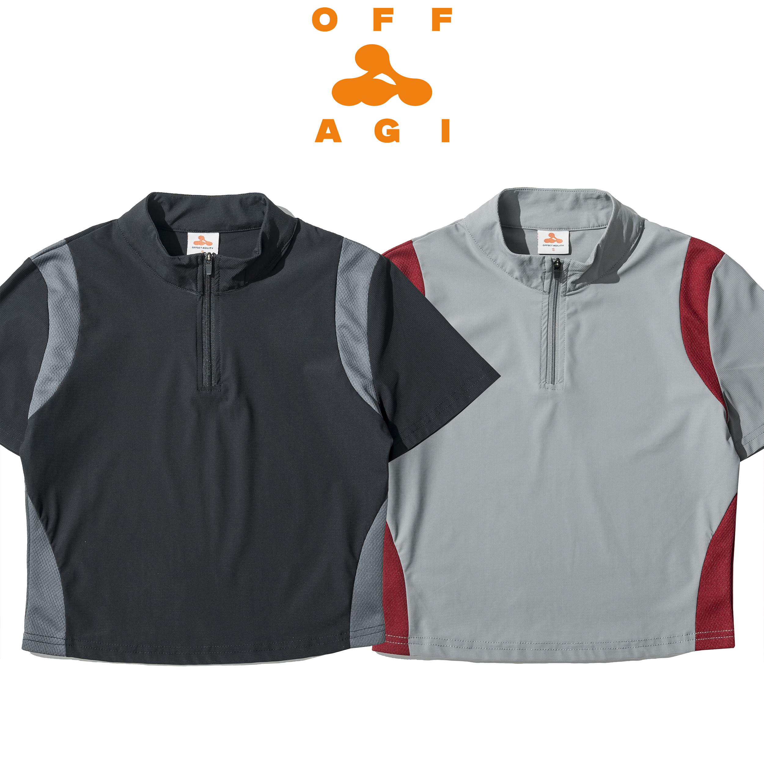 OFFSET x AGILITY / Function Crop Top 剪裁短版女裝Tee [OF-AG-5]