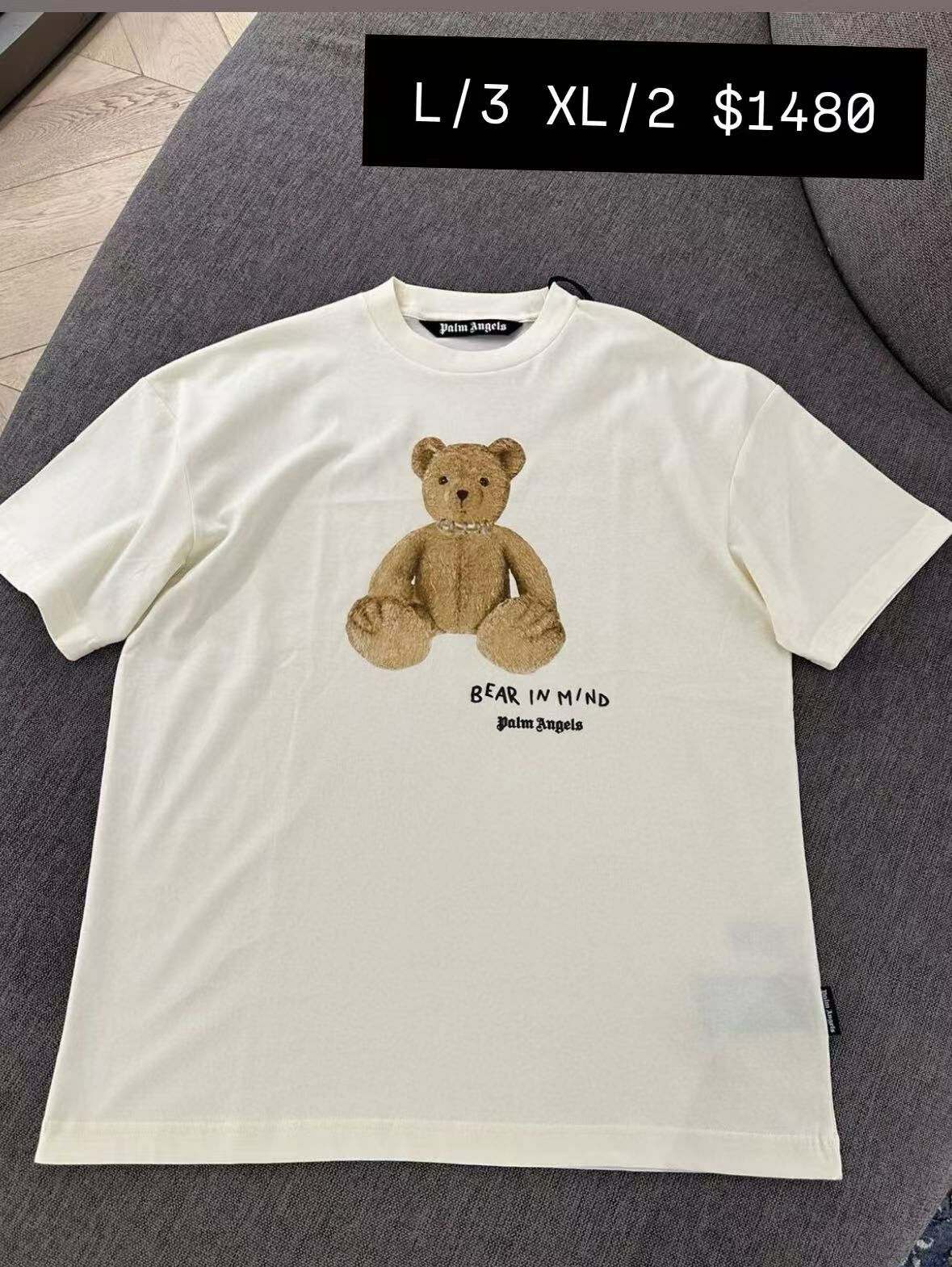 Palm angels 白色熊仔TEE -T