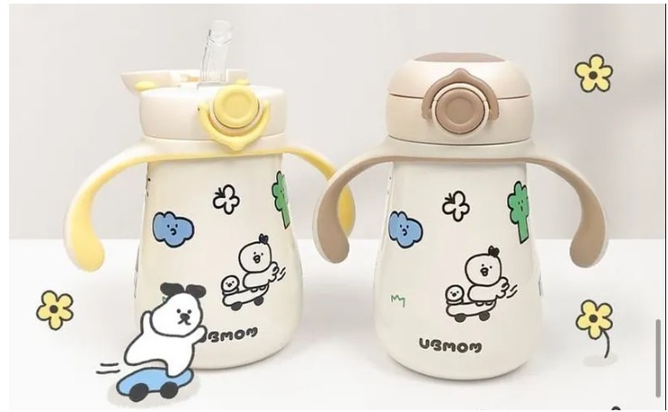 UBMOM 不銹鋼316 Daily 一觸式保溫吸管杯 260ml