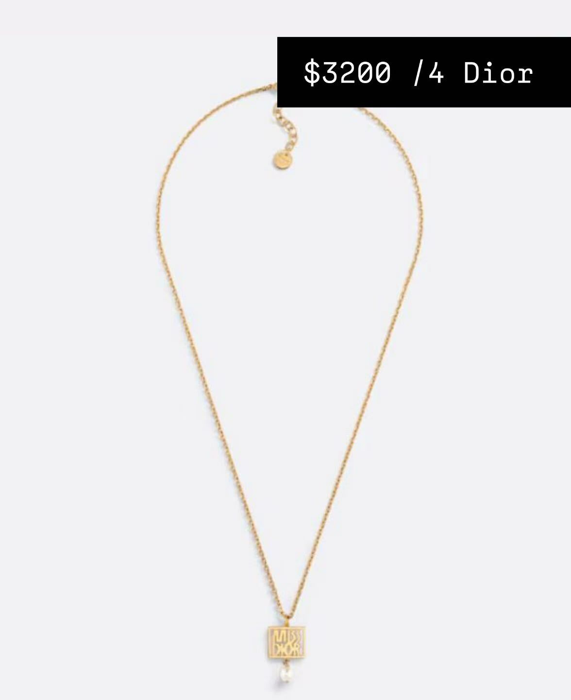 Dior 頸鏈 -T