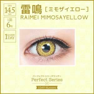 [日拋] Perfect Series 1 Day 雷鳴 RAIMEI 彩妝隱形眼鏡｜每盒6片