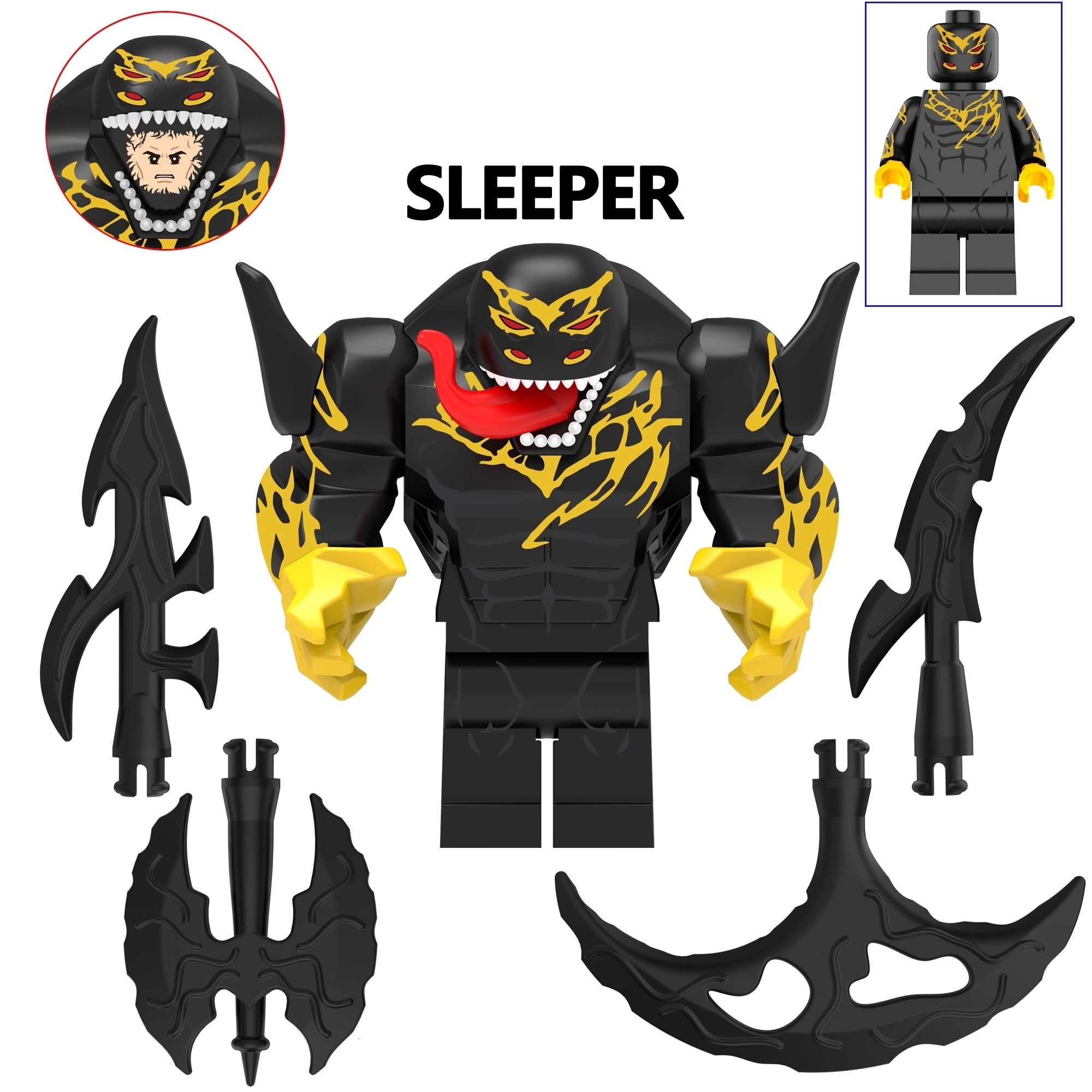 Sleeper Venom DC SuperHeroes Minifigures Minifigs fit Lego AF331