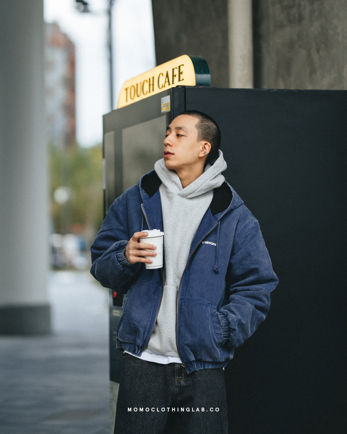 Vision Street Wear 美式水洗連帽外套 2色