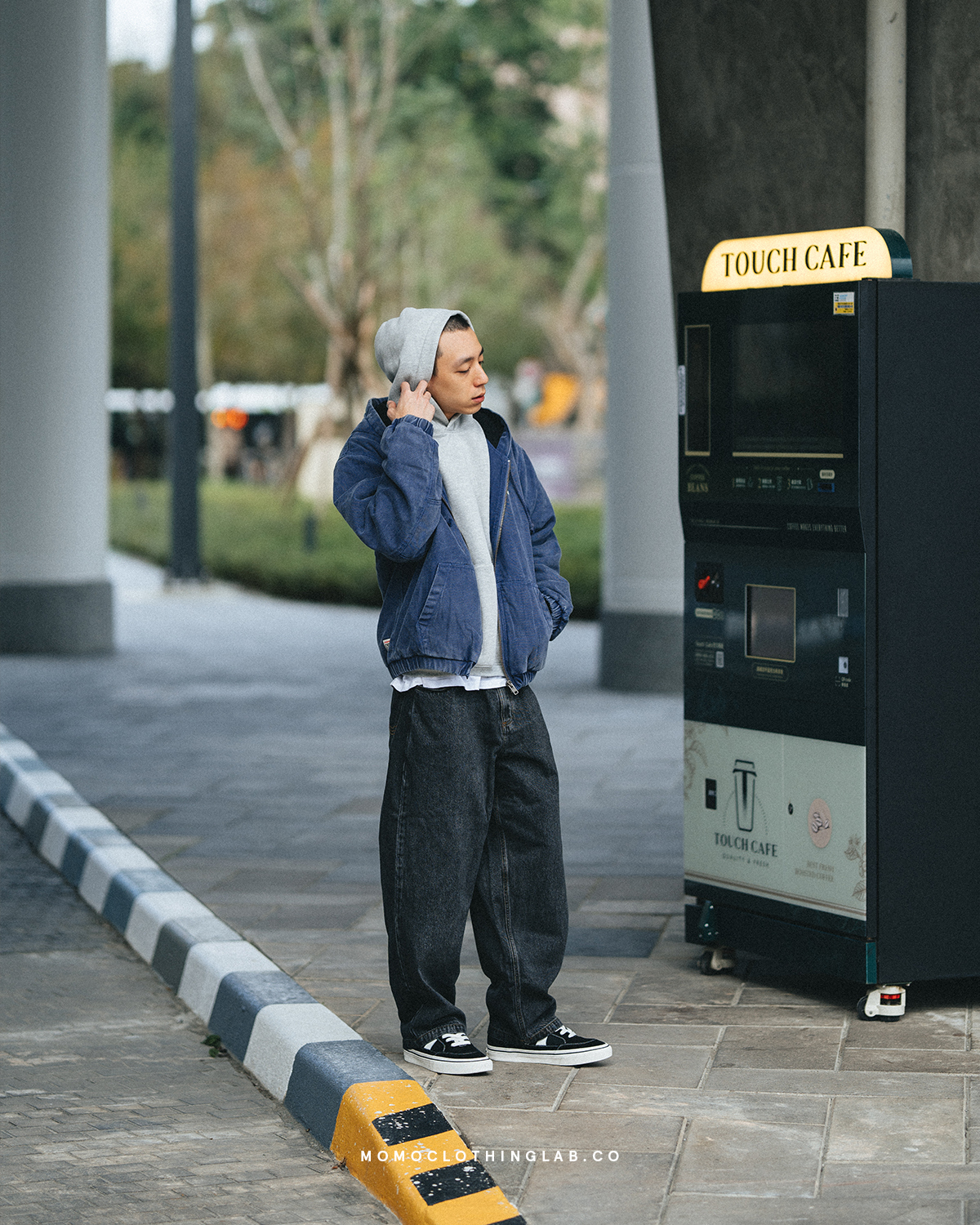 Vision Street Wear 美式水洗連帽外套 2色