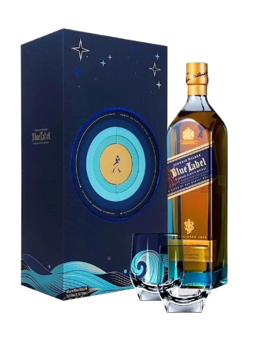約翰走路 藍牌2025雙入威杯禮盒 750ml