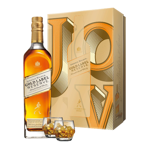 約翰走路 金牌雙入威杯禮盒 750ml