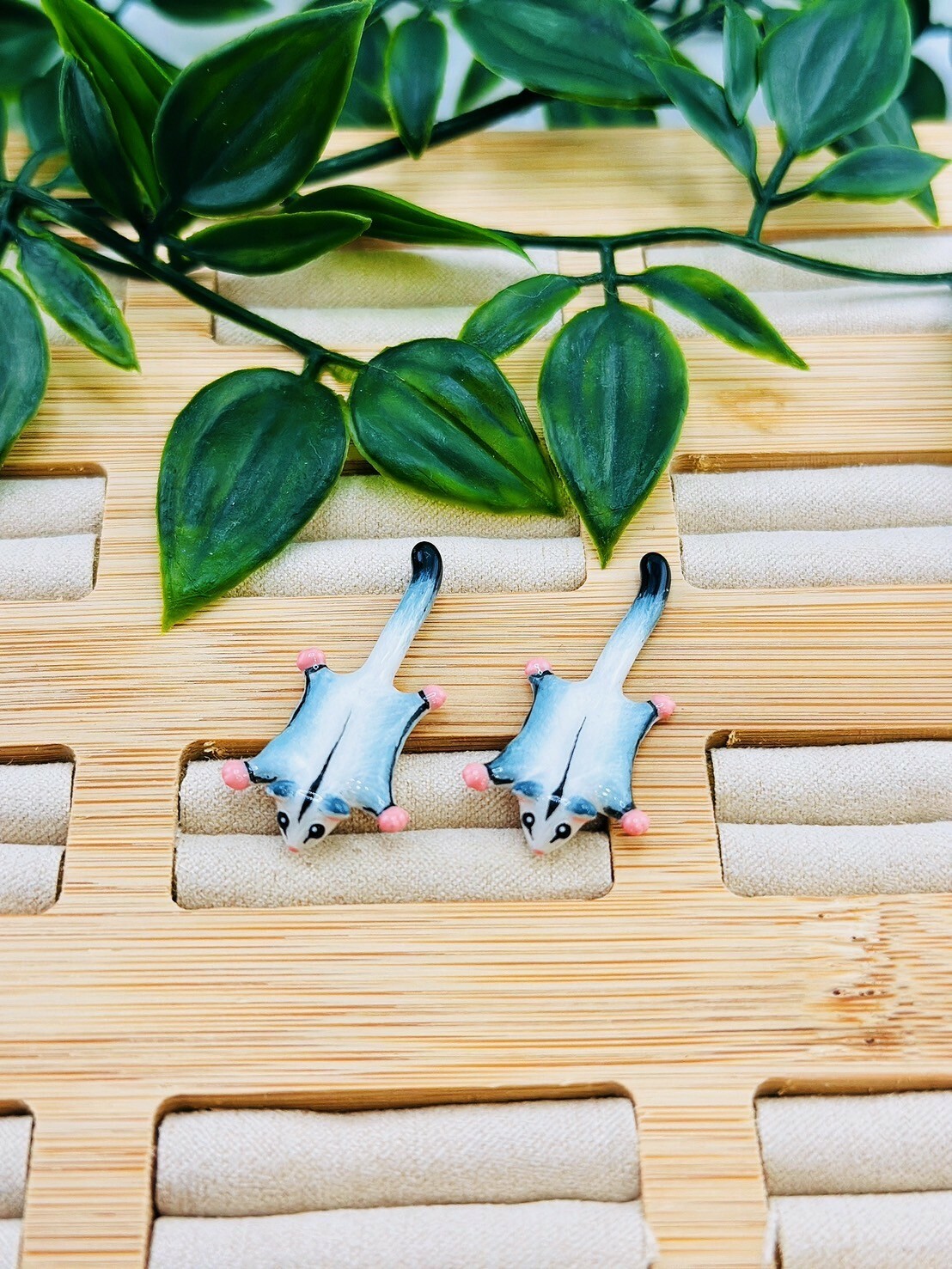 蜜袋鼯耳環
