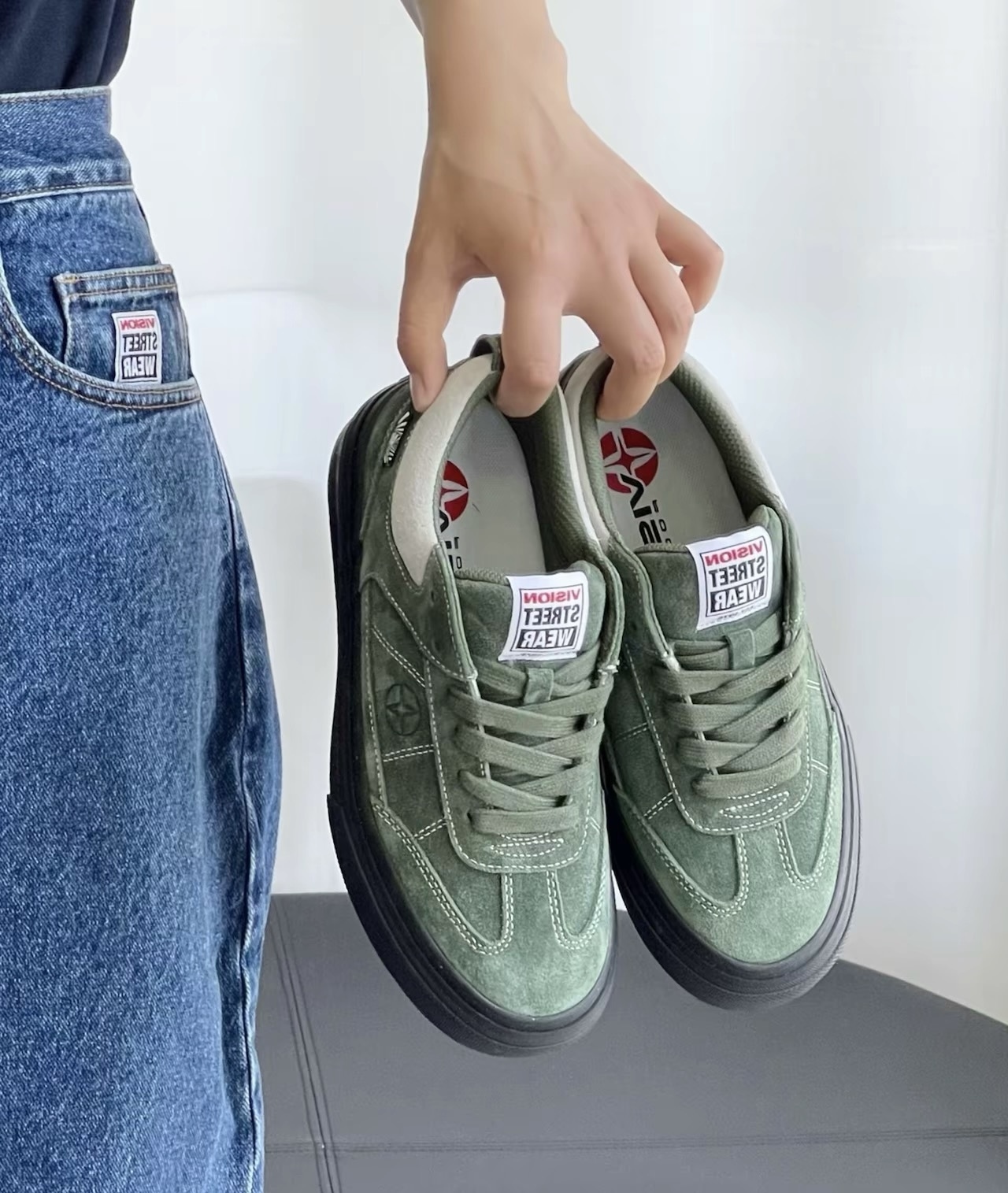 Vision Street Wear CHOPPER 苔癬綠