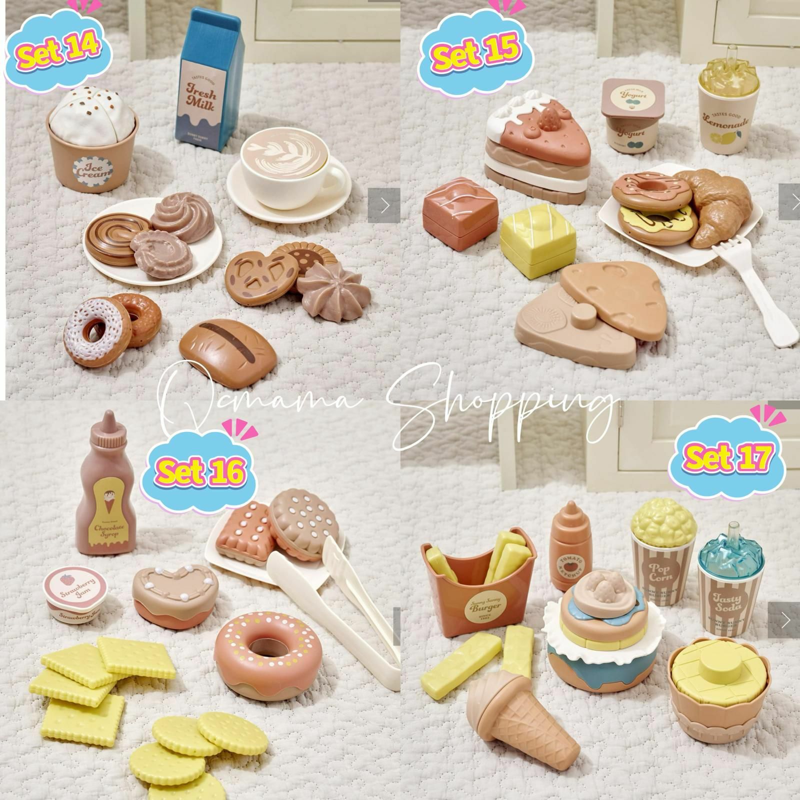 (現貨) 日本直送食物玩具set (多款,有盒)