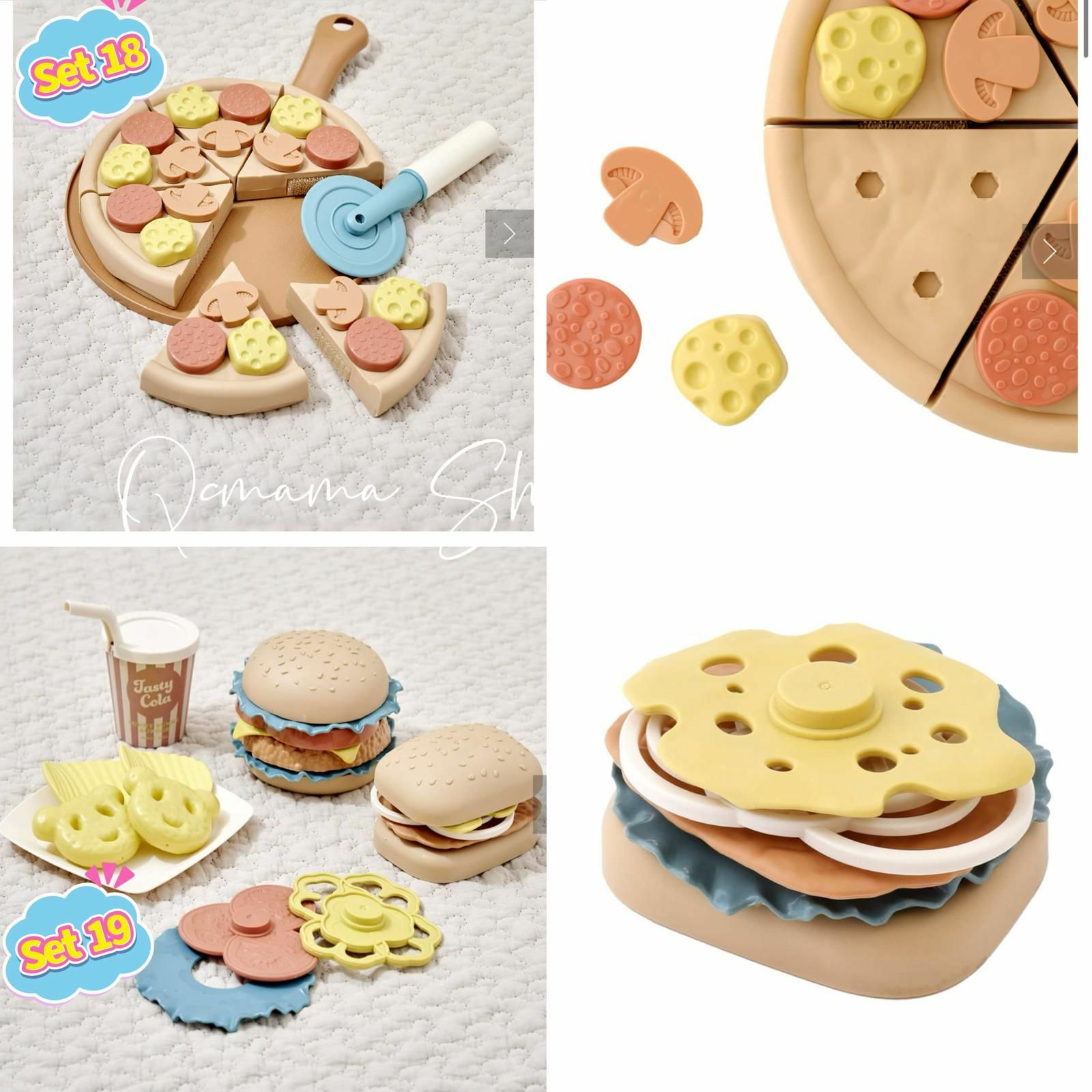 (現貨) 日本直送食物玩具set (多款,有盒)