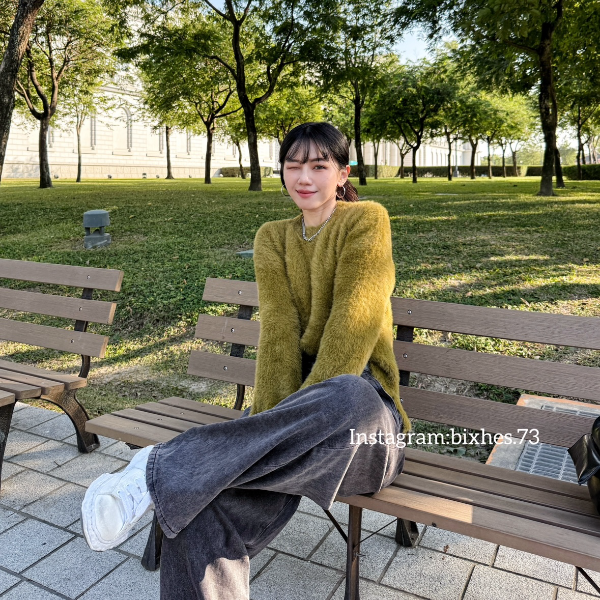 質感圓領水貂絨長T(B00103)