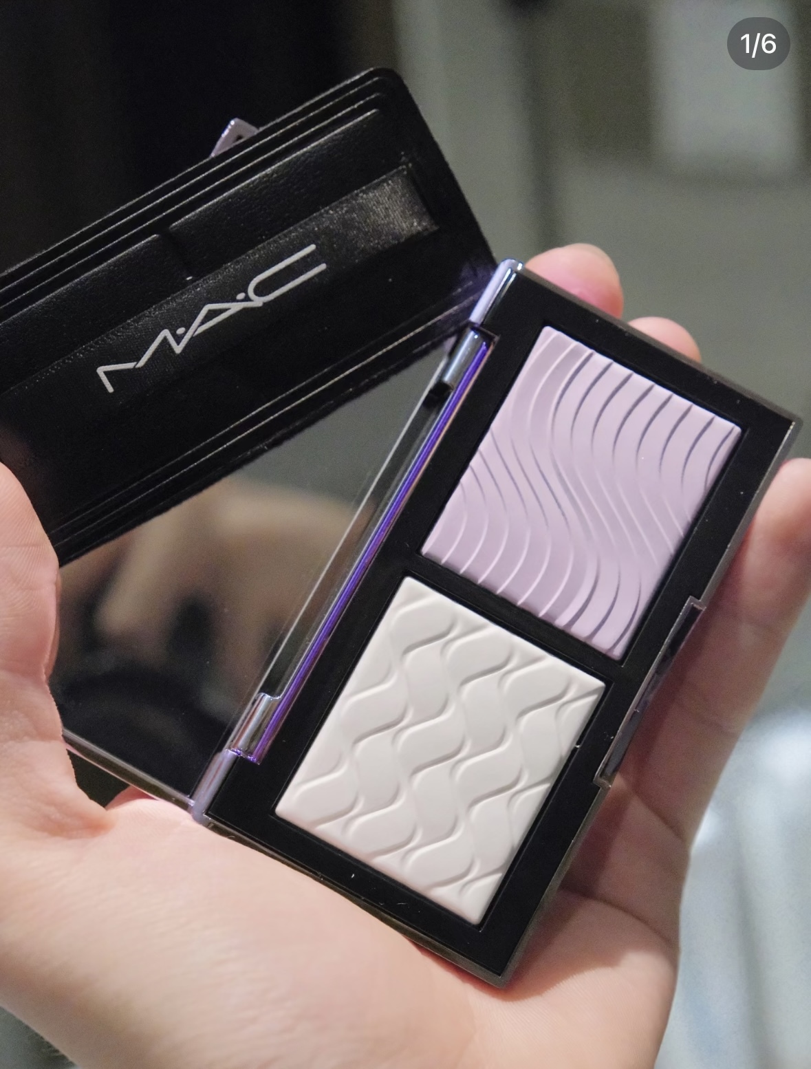 《現貨》MAC 專業無瑕雙色定妝蜜粉餅