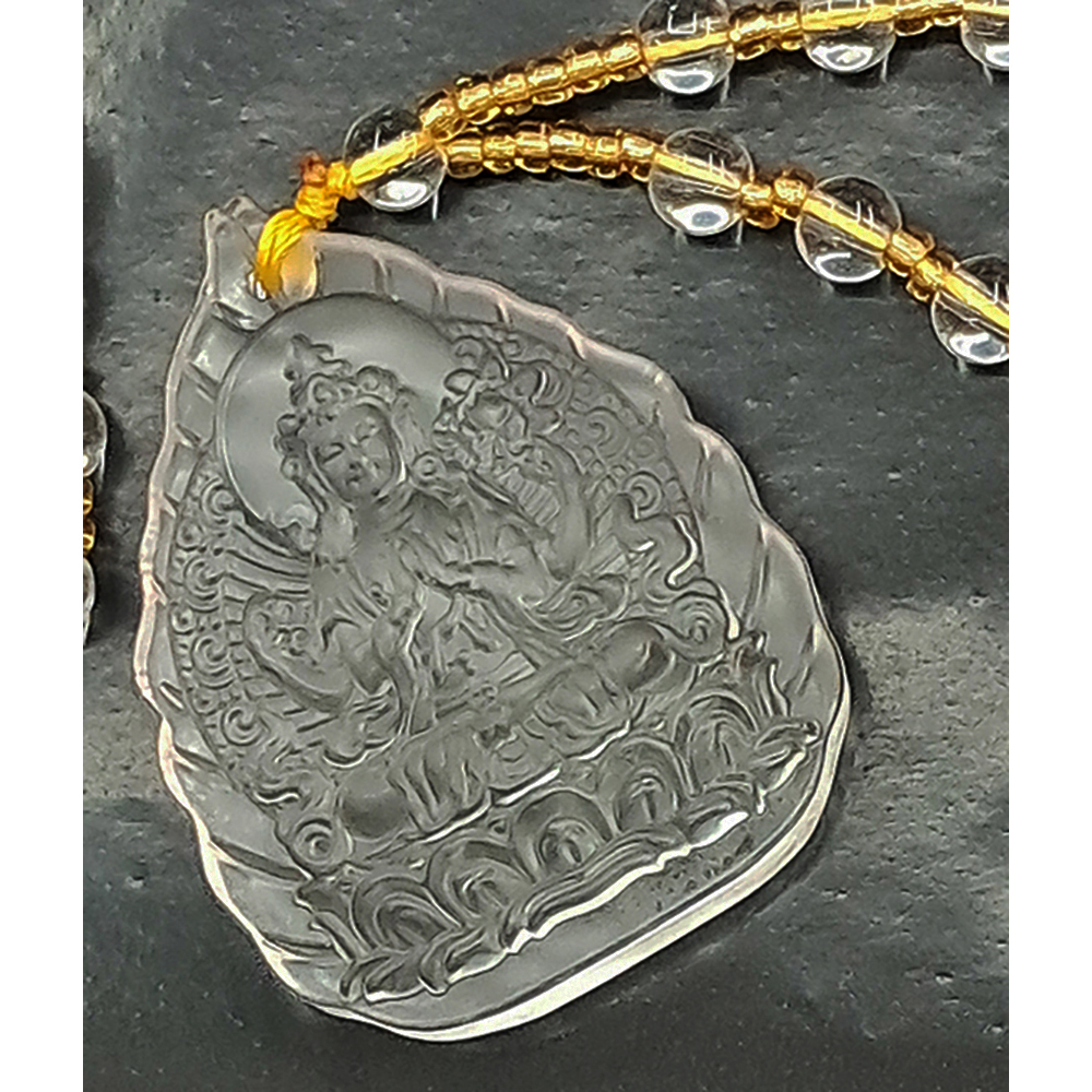 四臂觀音 琉璃水晶項鍊【十方】154007