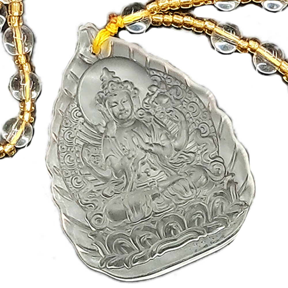 四臂觀音 琉璃水晶項鍊【十方】154007