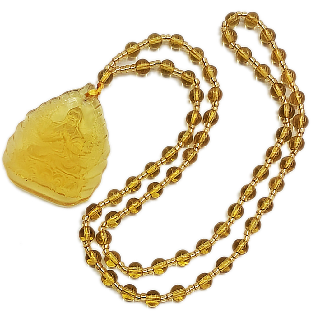 宗喀巴大師 琉璃水晶項鍊【十方】154009