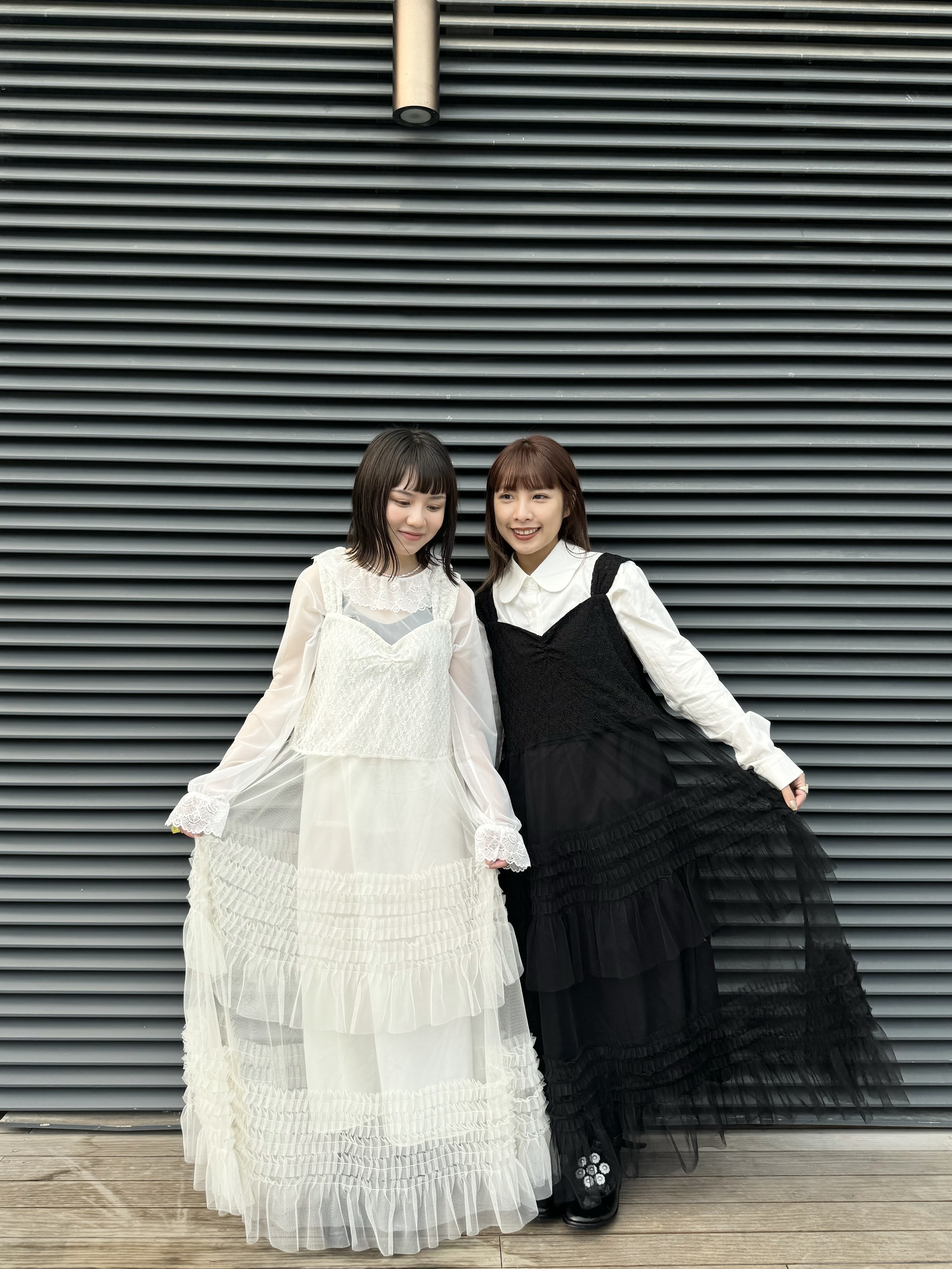 仙氣感層紗拼Lace Ops