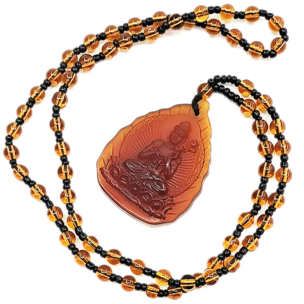 大勢至菩薩 琉璃水晶項鍊【十方】154010