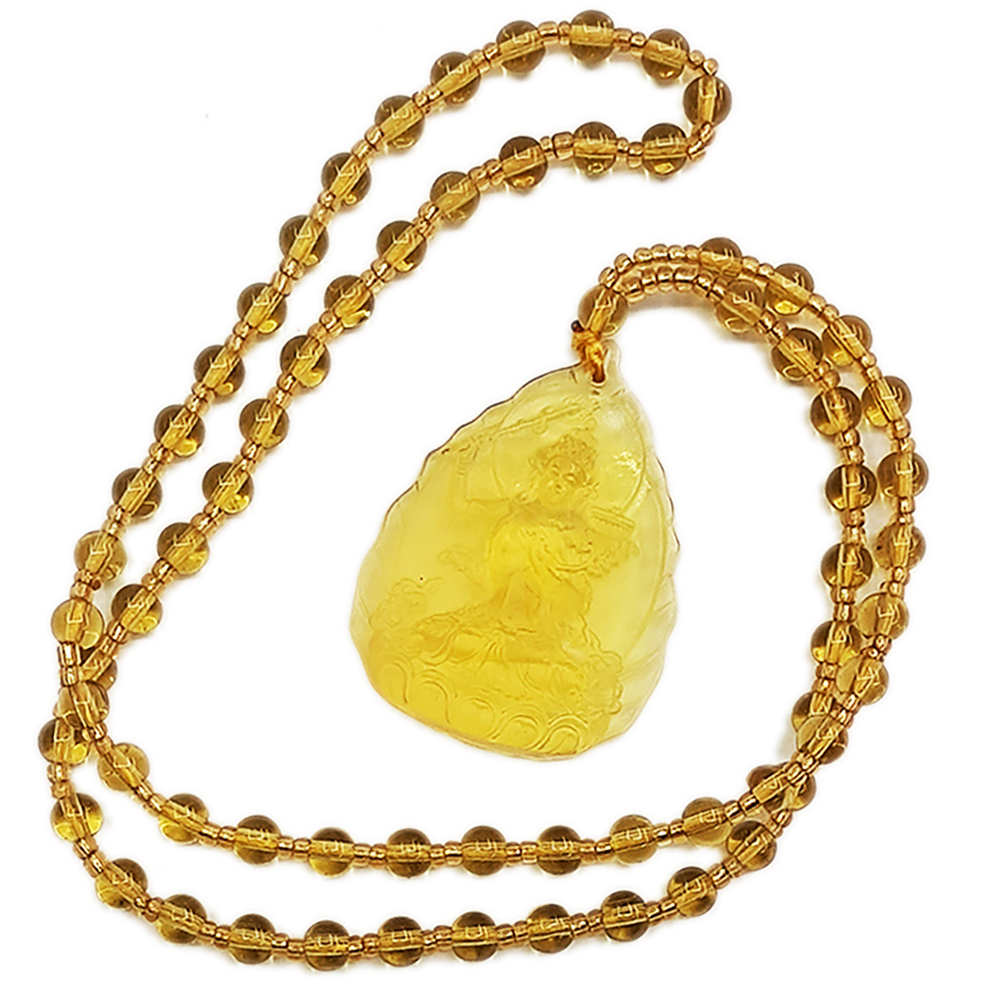 文殊菩薩  琉璃水晶項鍊【十方】154011