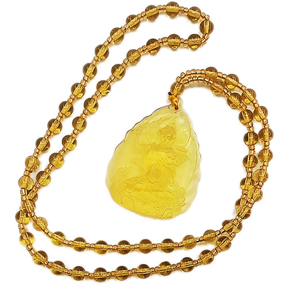 文殊菩薩  琉璃水晶項鍊【十方】154011