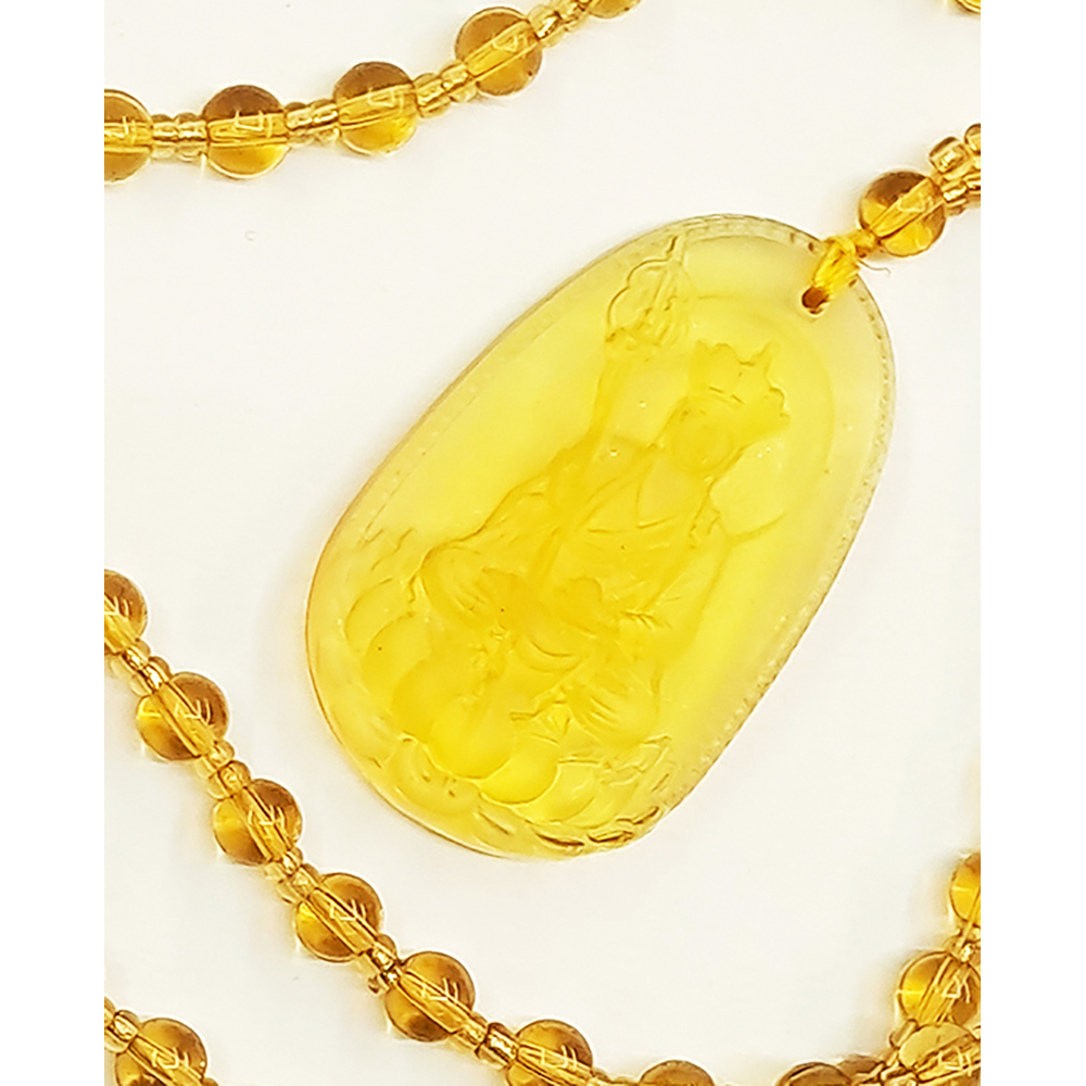 地藏王菩薩 琉璃水晶項鍊【十方】154016