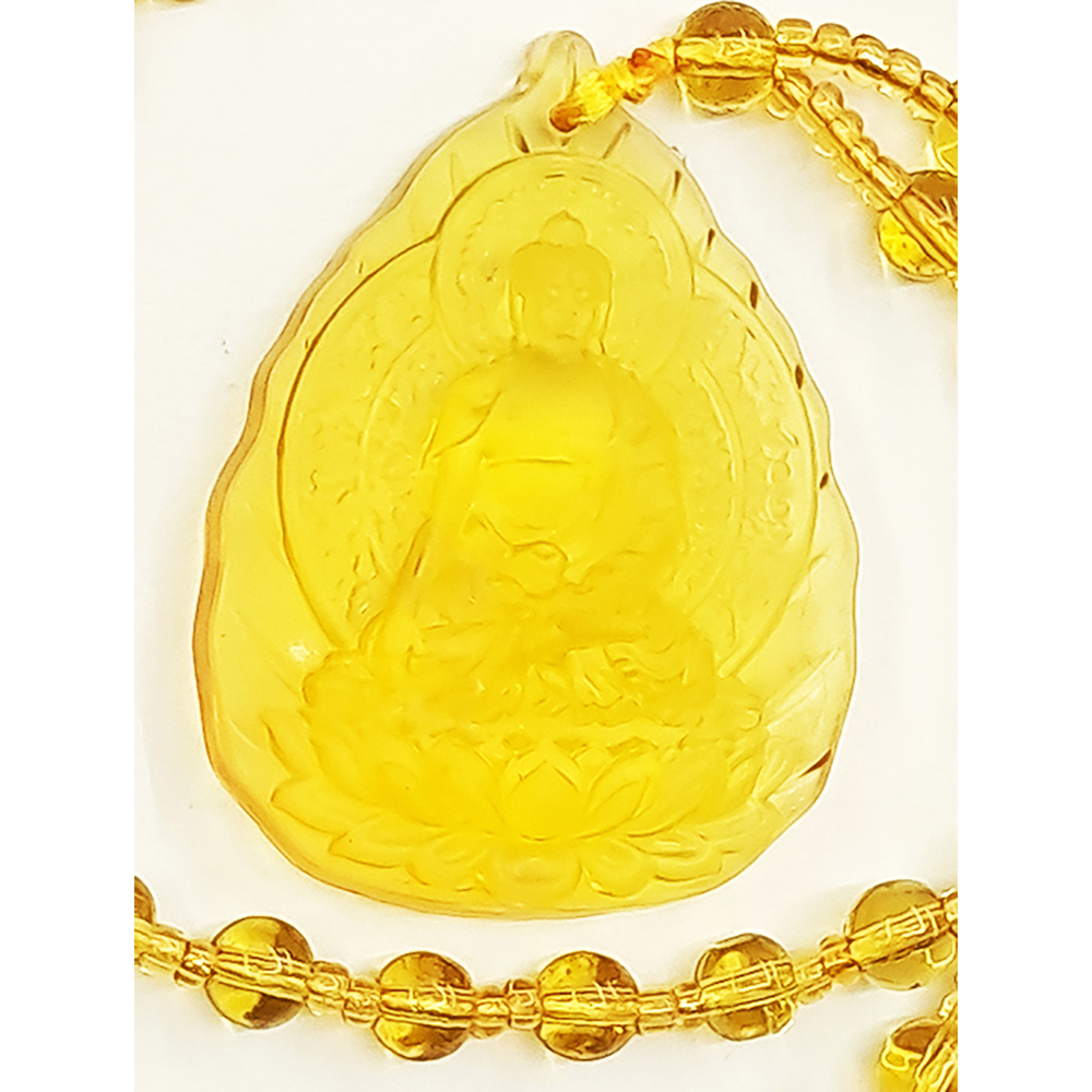 釋迦牟尼佛 琉璃水晶項鍊【十方】154019