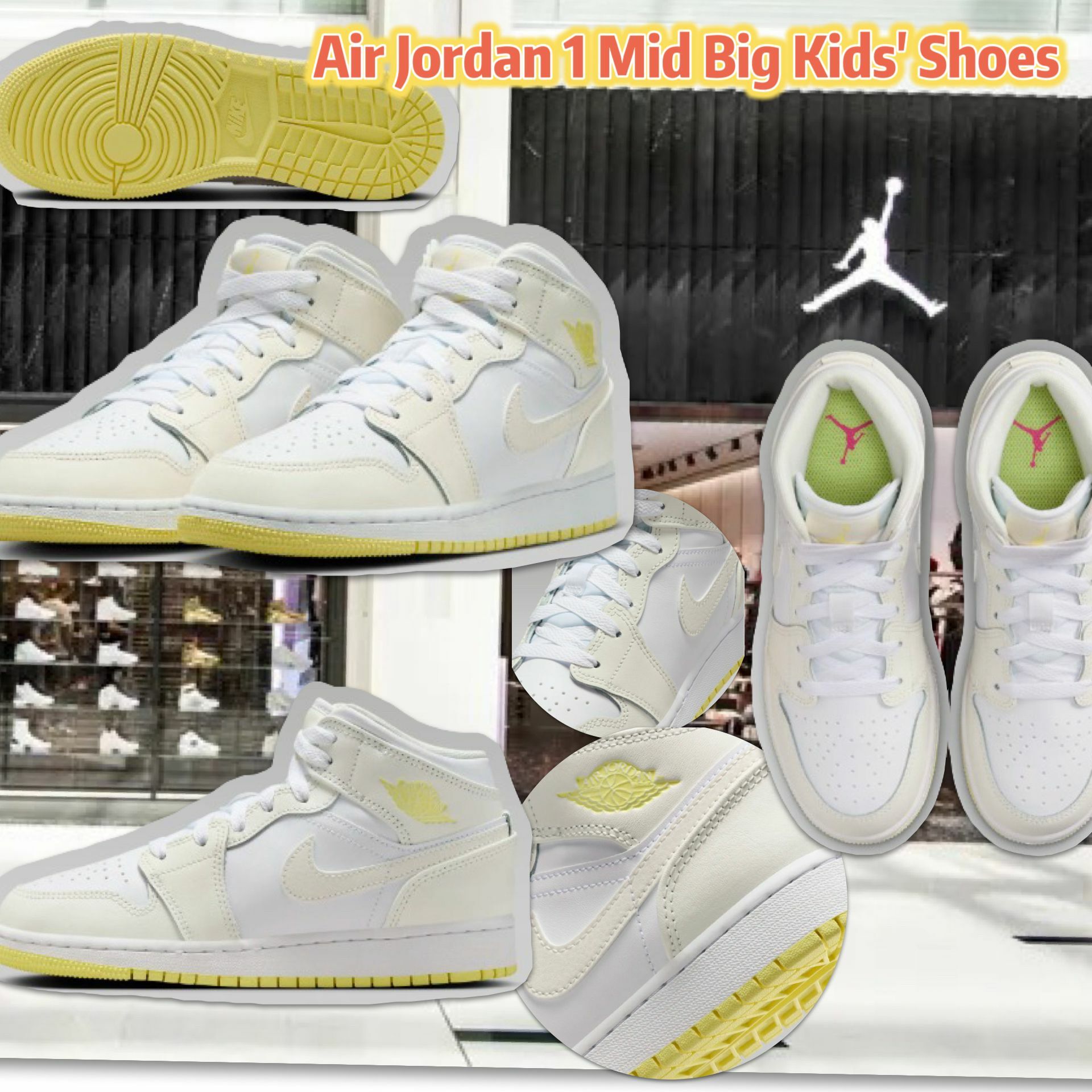 【預購】Air Jordan 1 Mid G120926 大童運動鞋