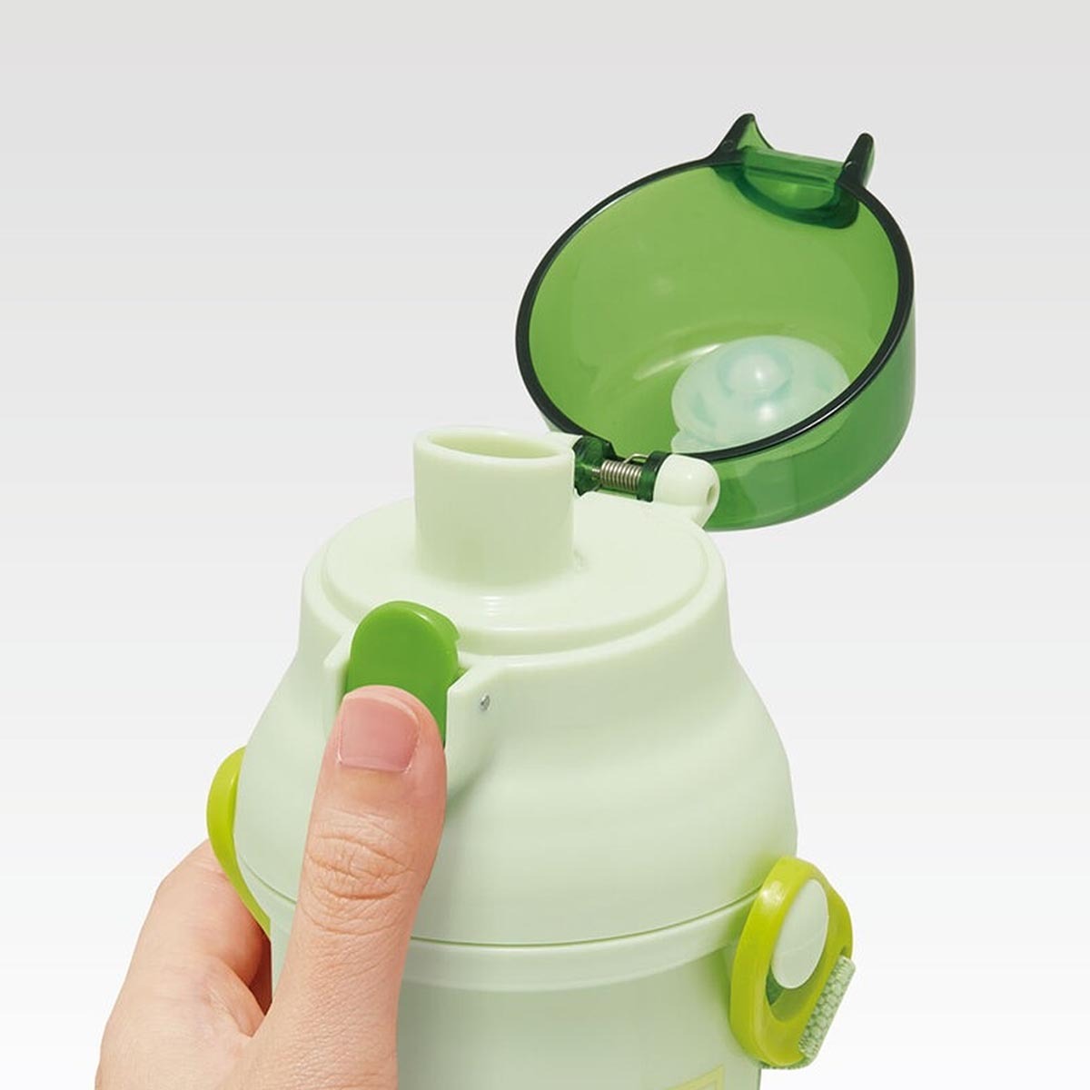 日本品牌 Skater 寵物小精靈 480ml 一鍵式學童水壺 -AG