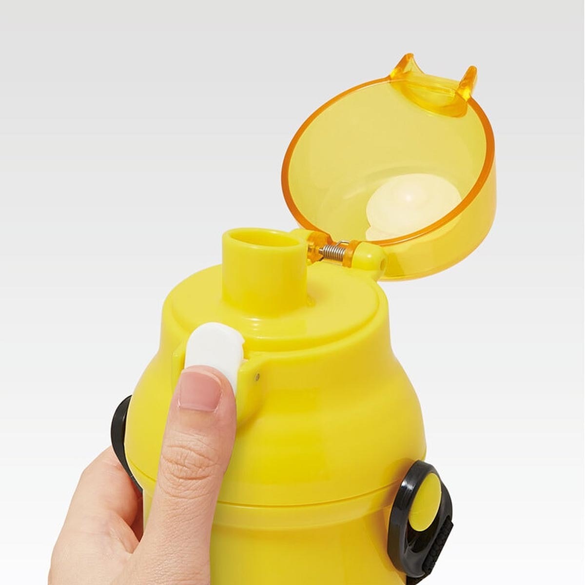 日本品牌 Skater 寵物小精靈 480ml 一鍵式學童水壺 -AG