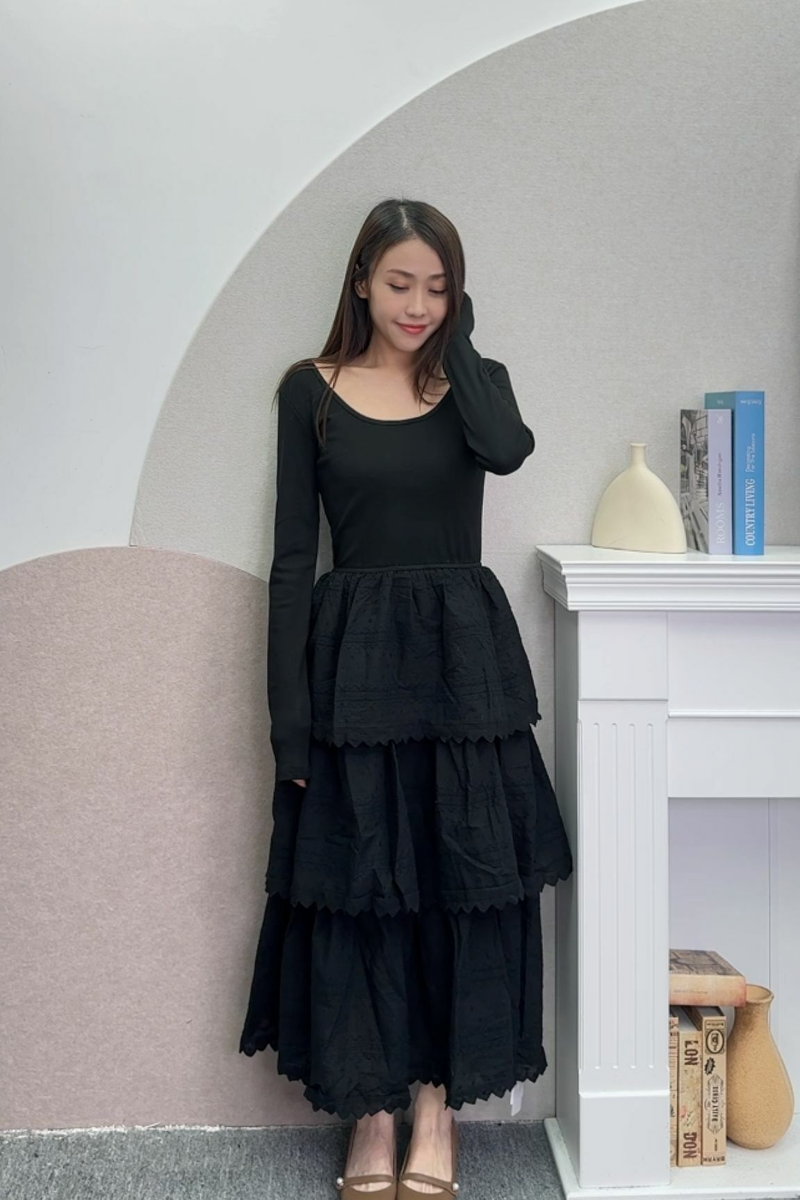 OP#6654 🤍最想要的上薄下蛋糕裙