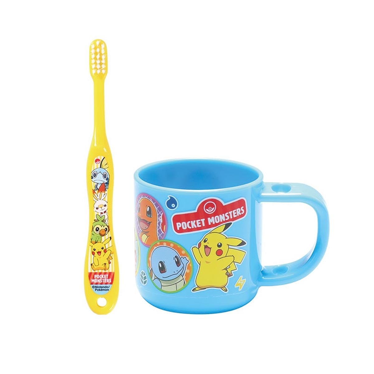 日本品牌 Skater 寵物小精靈 14cm 兒童牙刷漱口杯 -KTB5