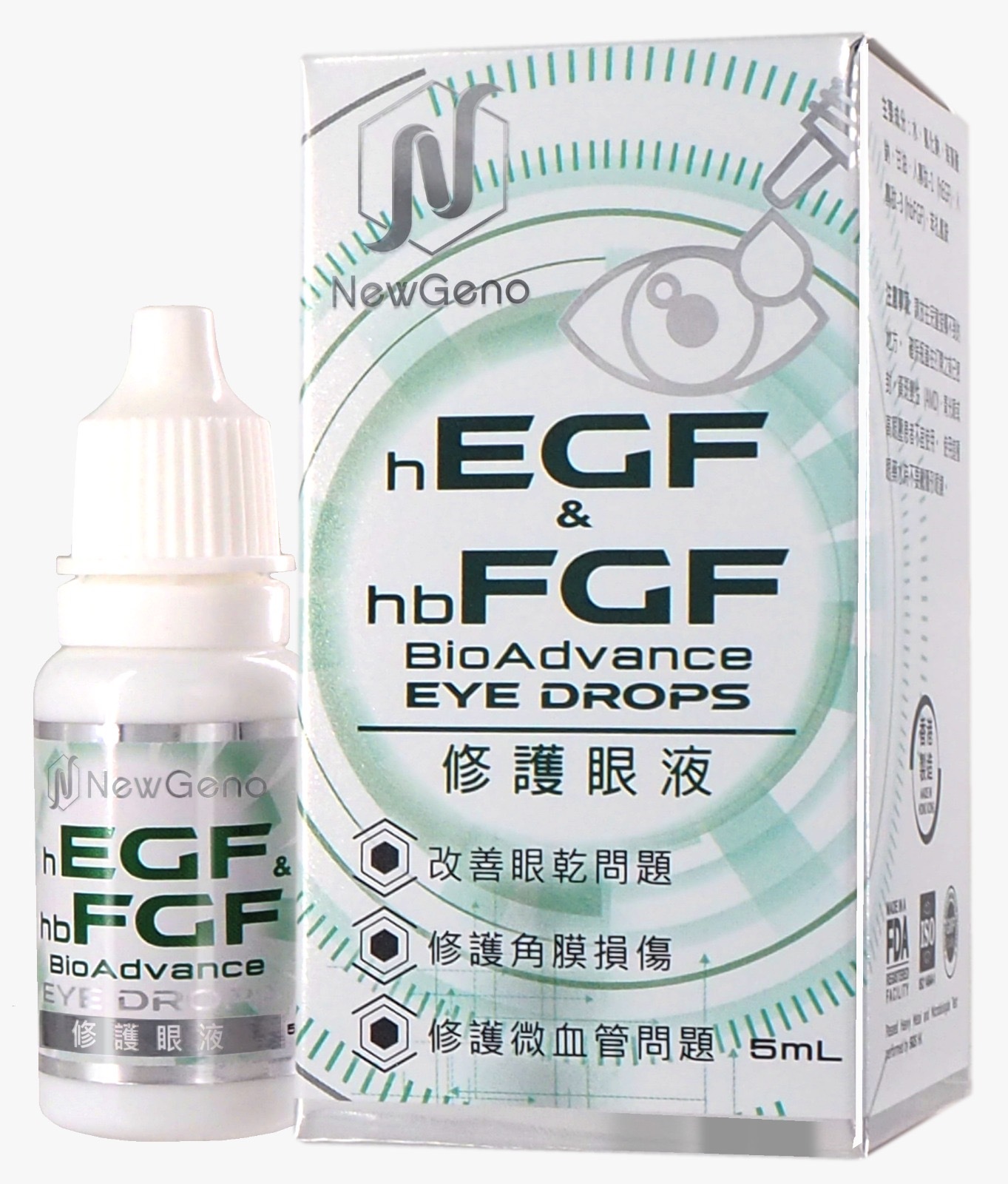 NewGeno Bio Advance修護眼液5ml