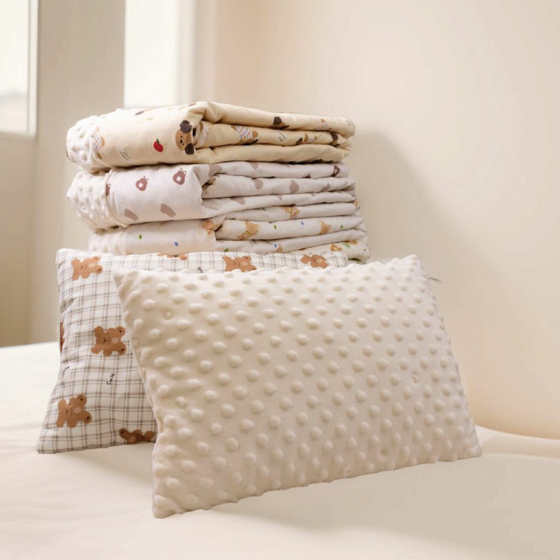 【JB0407】MIT石墨烯魔粒枕被組(舒眠毯+午睡枕)＊六款