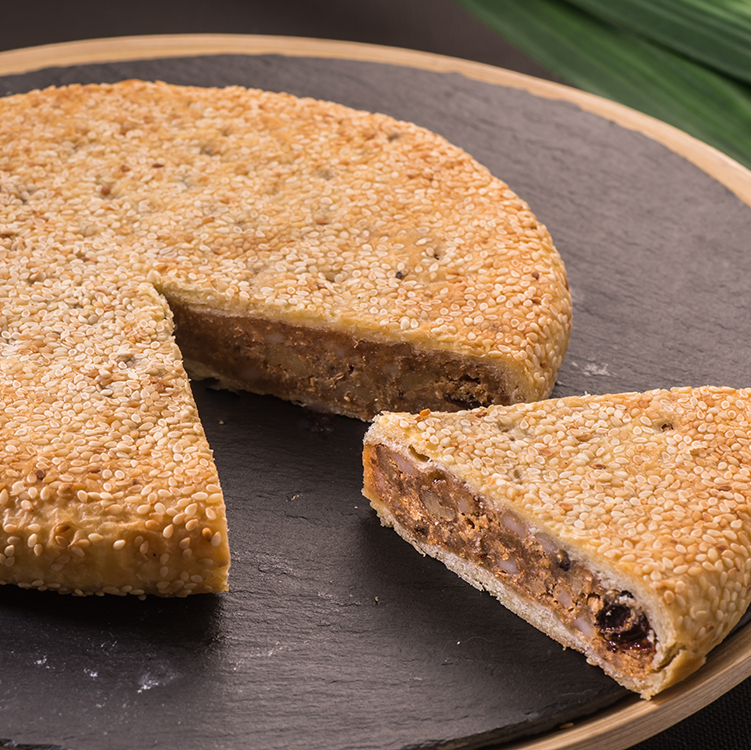 芝麻核桃肉餅 (葷食)