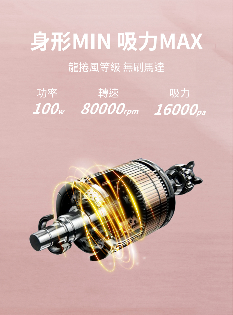 【SANSUI山水】輕淨吸無線吸塵器